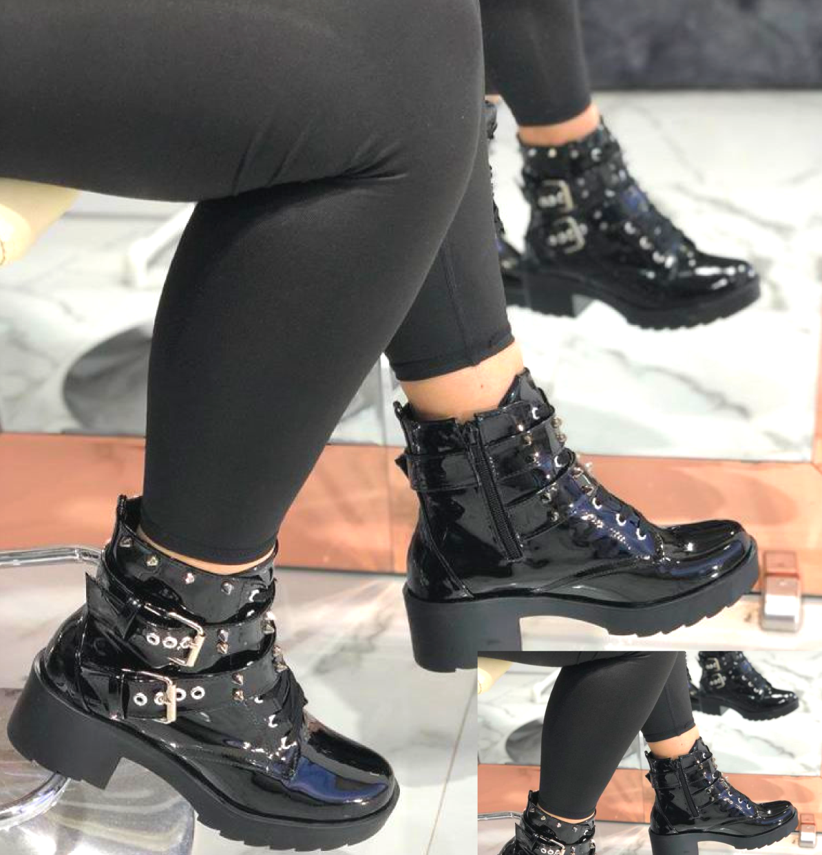 botines calzado para mujer zapato color negro tienda onlineshoppingcenterg colombia centro de compras en linea osc6